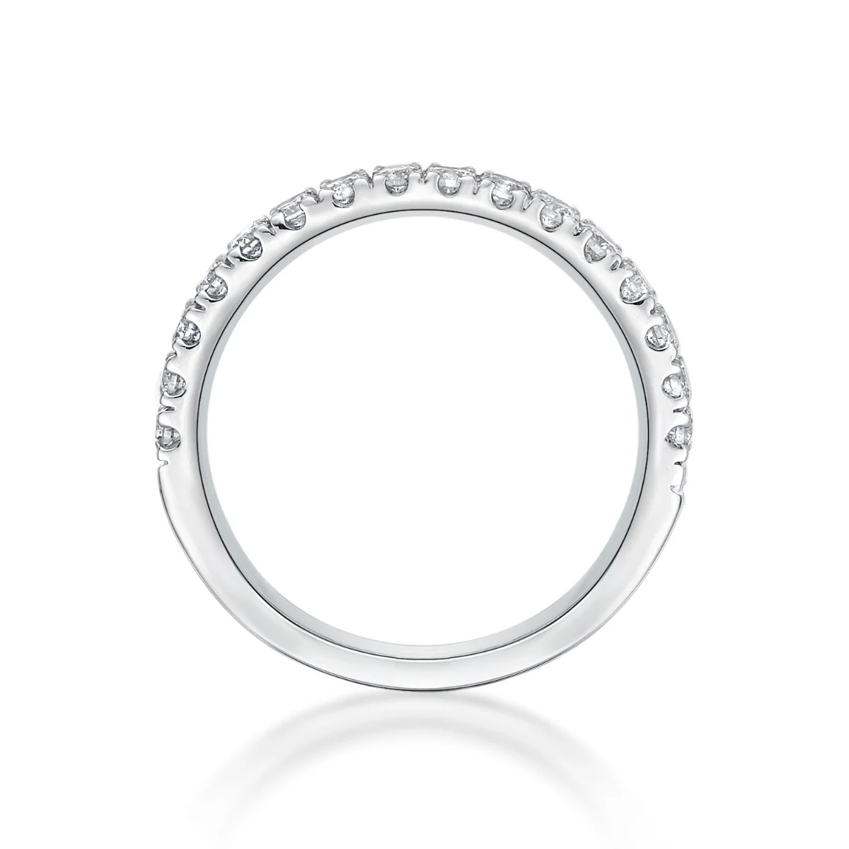 0.23ct Willow Diamond Half Eternity Ring | Platinum - Image 2