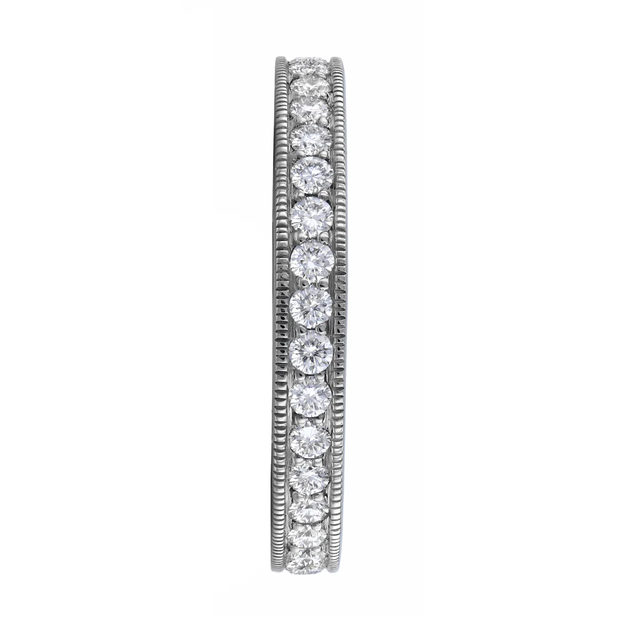 1.05ct Brilliant Cut Diamond Full Eternity Ring | Pre-Loved | 18K Yellow Gold - Image 4