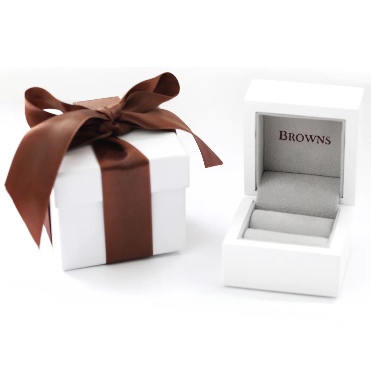 1.06ct Mila Diamond Half Eternity Ring | 18K White Gold - Image 2