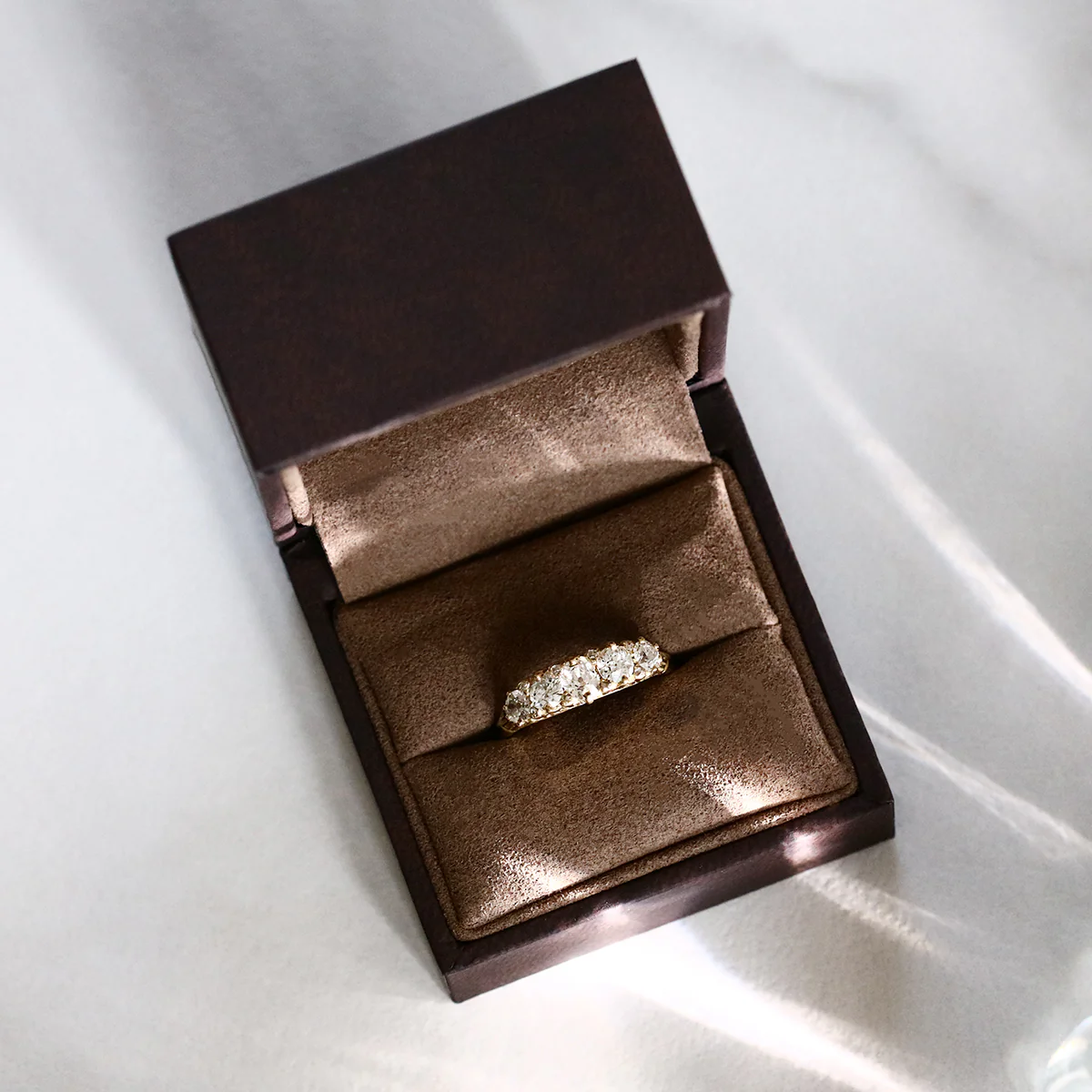 1.11ct Diamond Eternity Ring | Pre-Loved | 18K Yellow Gold - Image 7