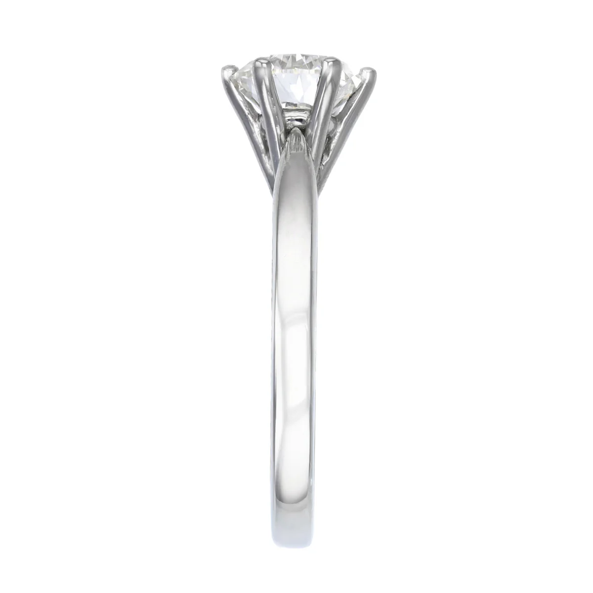 1.50ct Round Brilliant Diamond Solitaire Engagement Ring | Pre-Loved | Platinum - Image 4