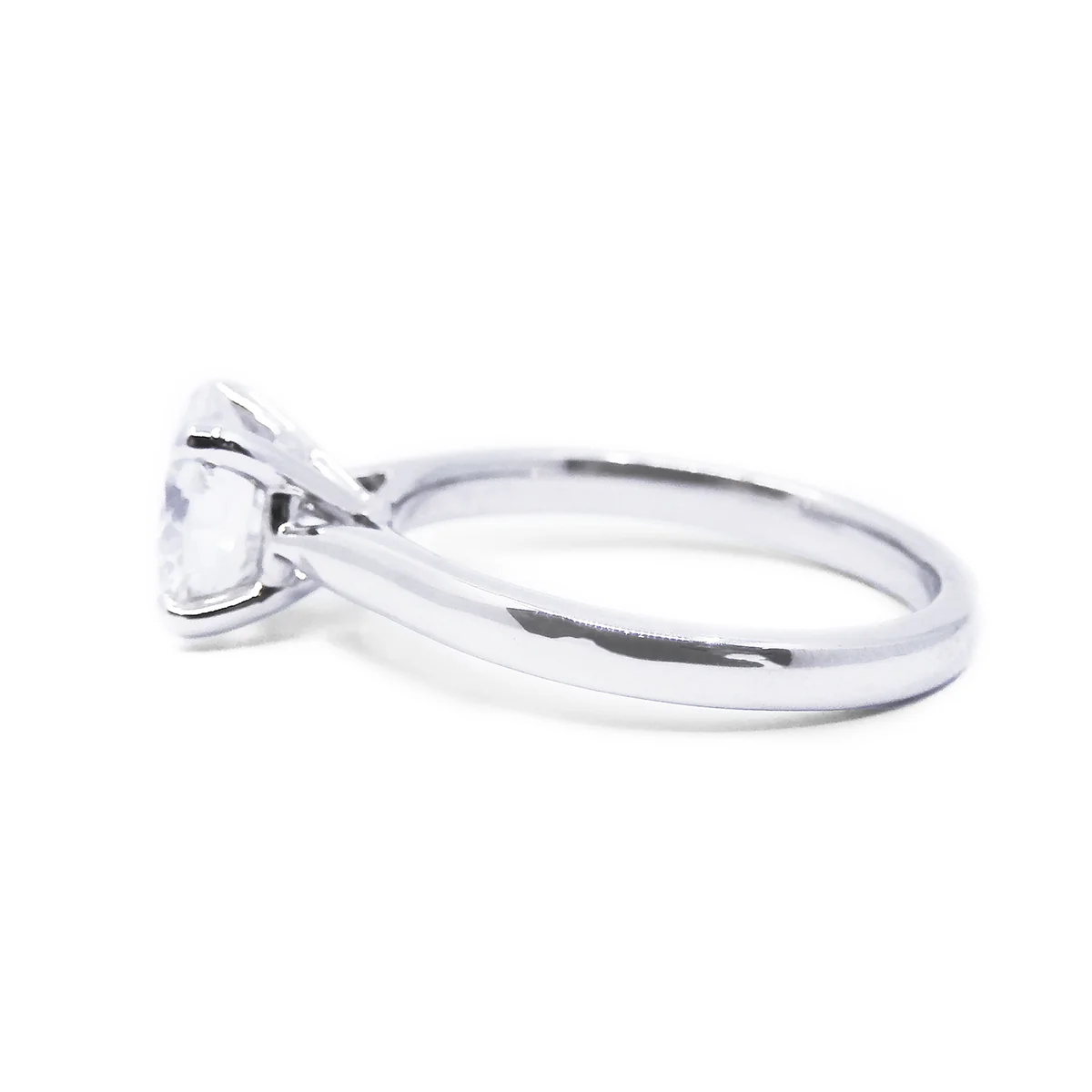 1.52ct Brilliant Cut Diamond Solitaire Engagement Ring | Pre-Loved | Platinum - Image 2