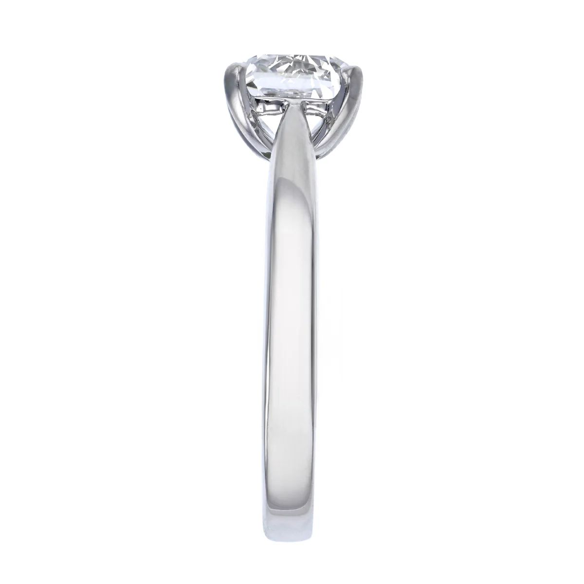 1.52ct Cushion Cut Diamond Solitaire Engagement Ring | 18K White Gold - Image 4