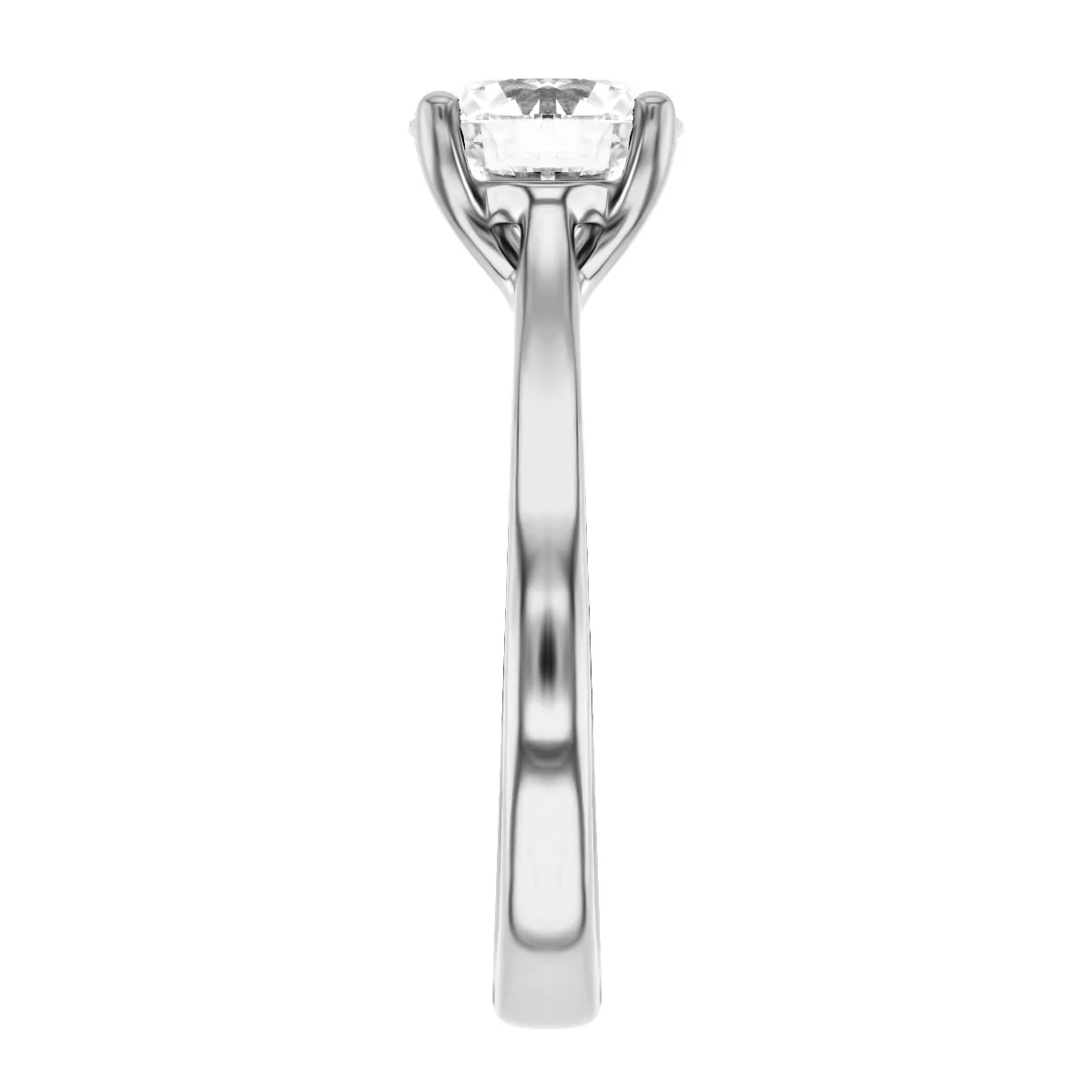 1.56ct Eloise Brilliant Cut Diamond Engagement Ring | Platinum - Image 5