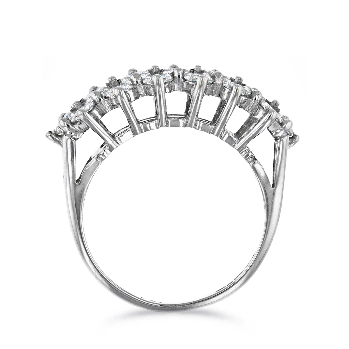 1.61ct Diamond Dress Ring | Pre-Loved | 18K White Gold - Image 3
