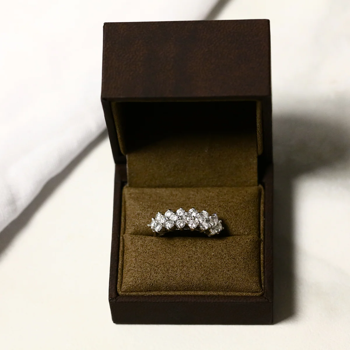 1.61ct Diamond Dress Ring | Pre-Loved | 18K White Gold - Image 6
