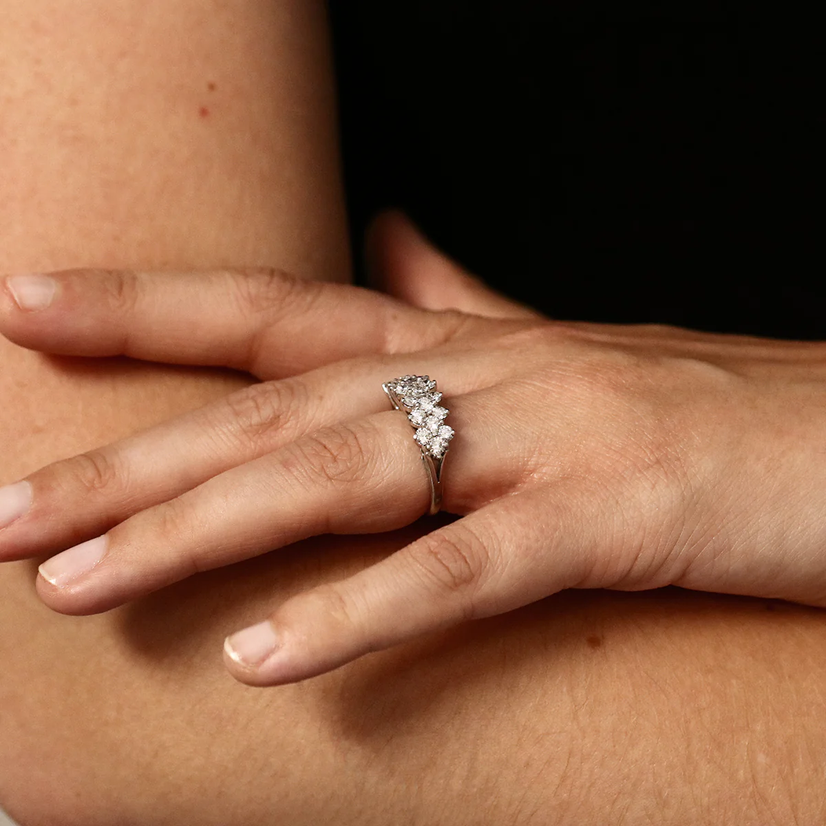 1.61ct Diamond Dress Ring | Pre-Loved | 18K White Gold - Image 8