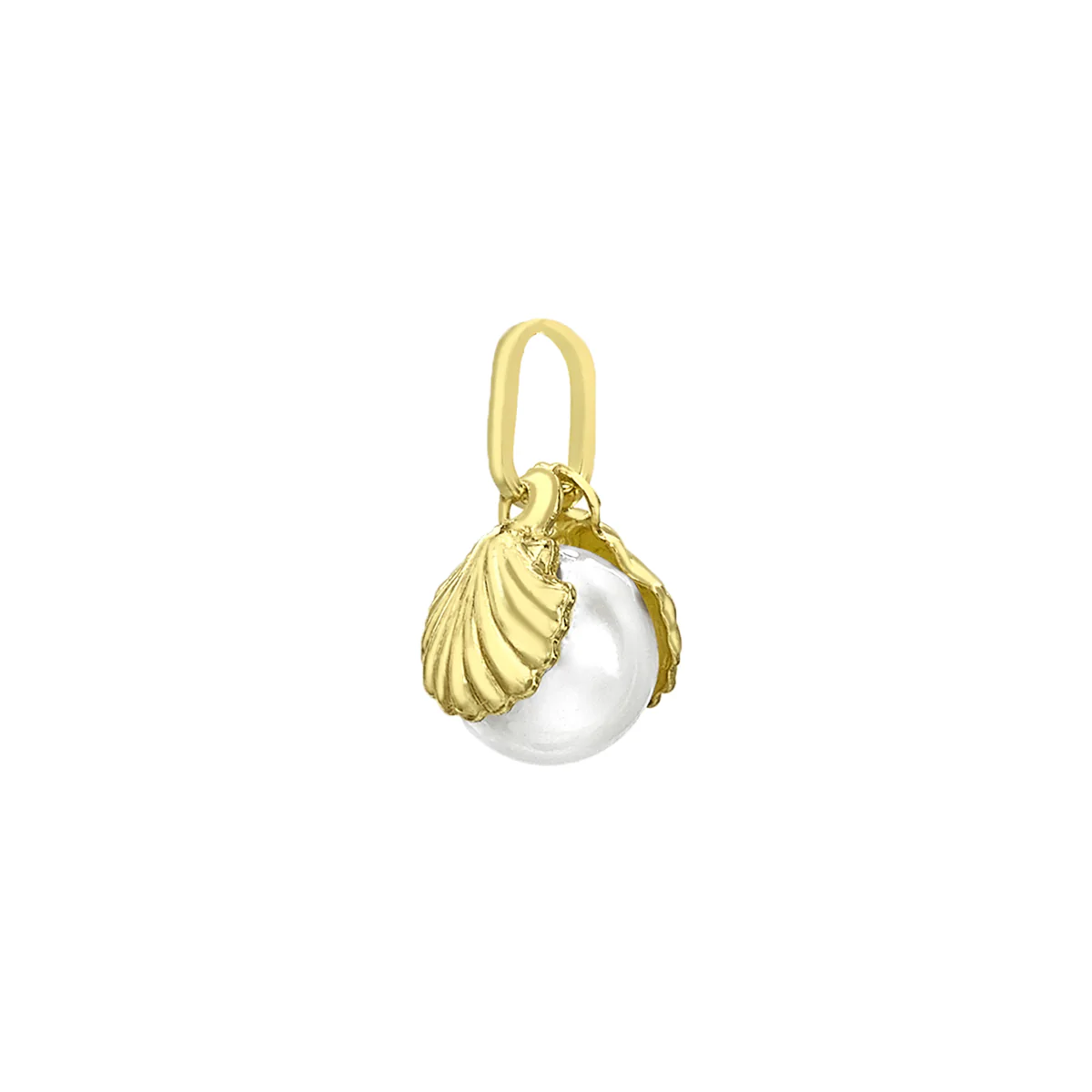 Charm Collection Shell and Pearl | 9K Yellow Gold - Image 2