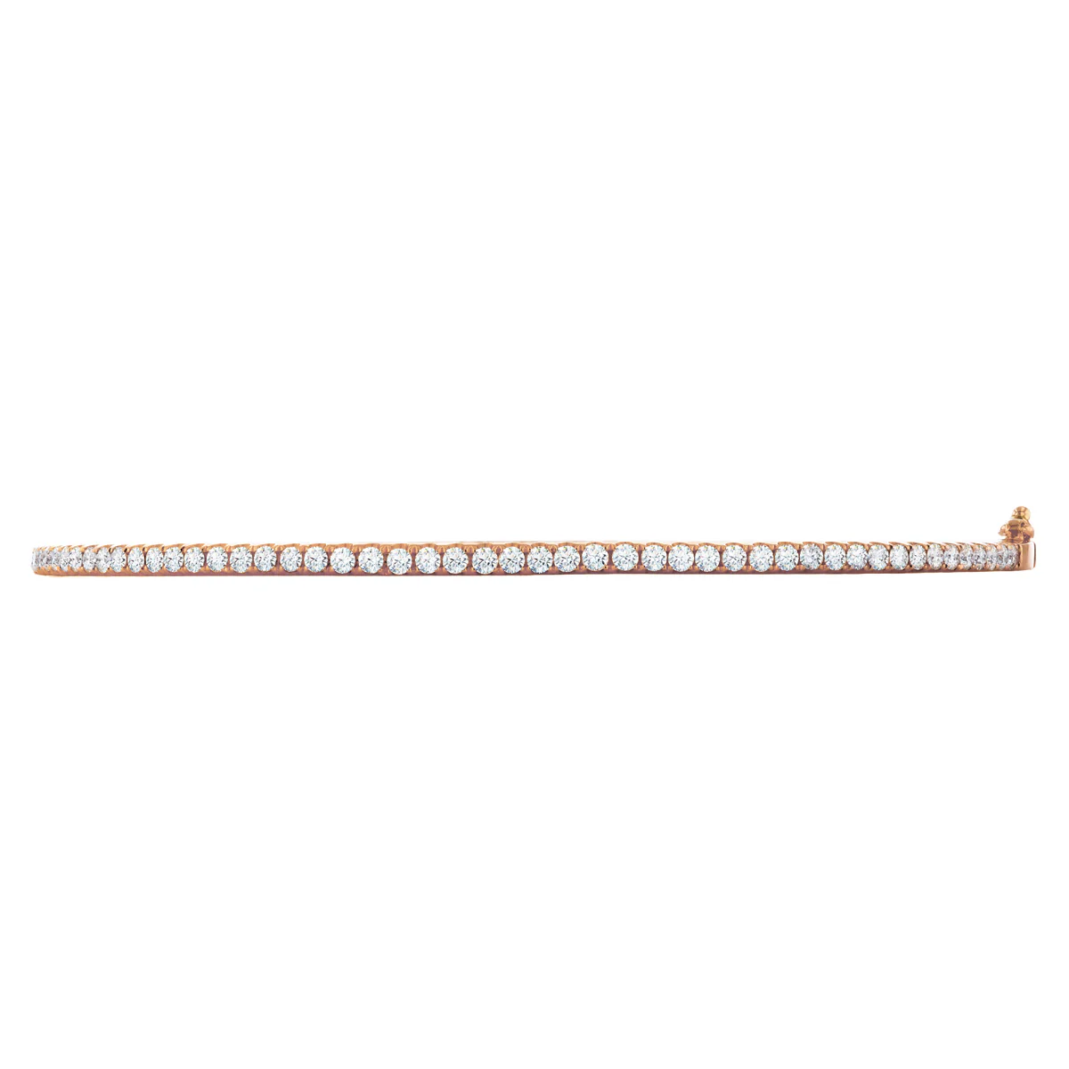 Everyday Diamonds Collection 0.66ct Diamond Claw Set Bangle | 18K Yellow Gold - Image 3