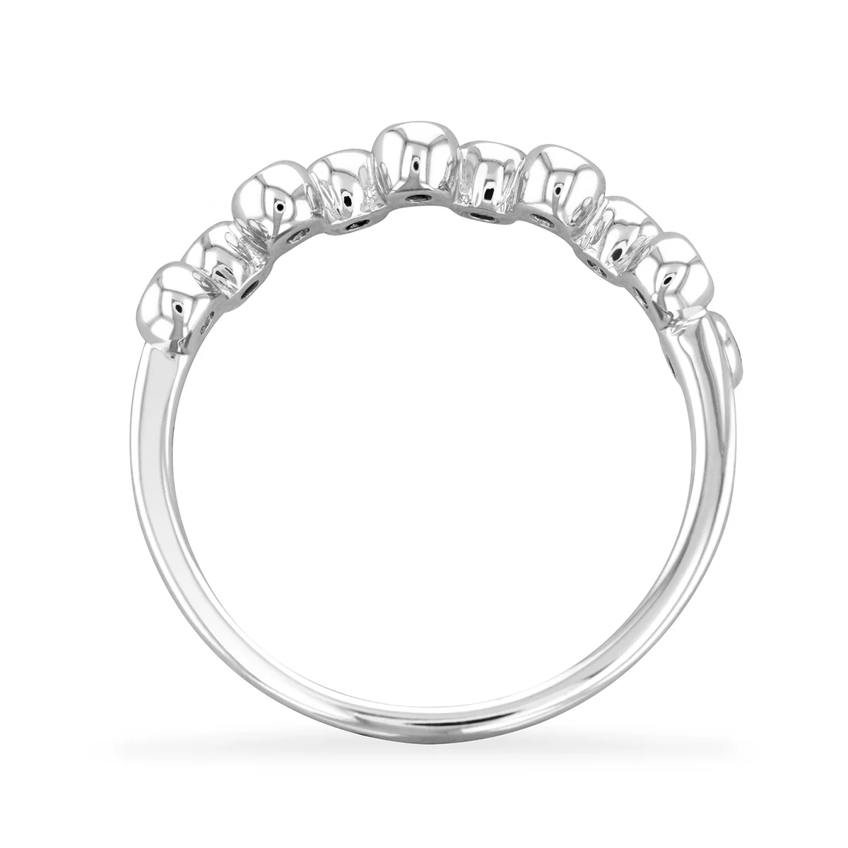 Everyday Diamonds Zigzag Drops Ring | 9K White Gold - Image 4