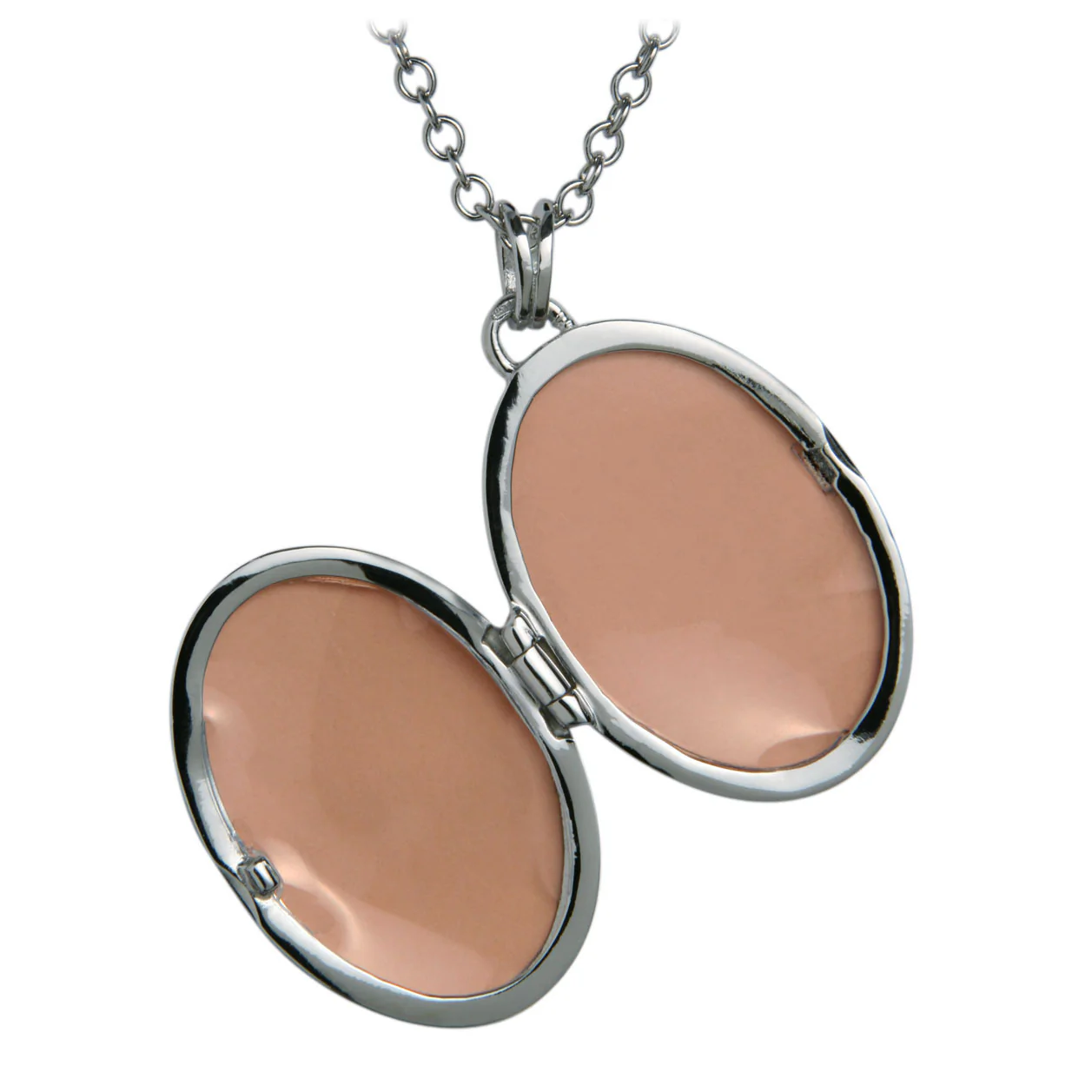 Hot Diamonds Romantic Oval Locket | Sterling Silver - Image 3