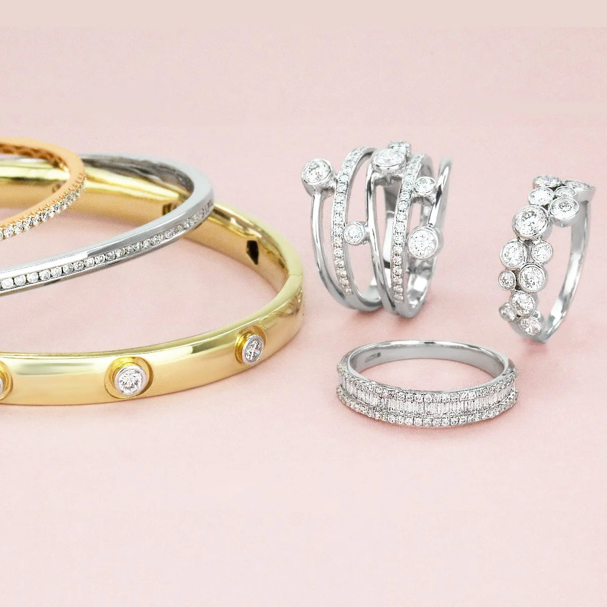 Everyday Diamonds Collection 1.06ct Diamond & White Gold Half Eternity Ring - Image 3