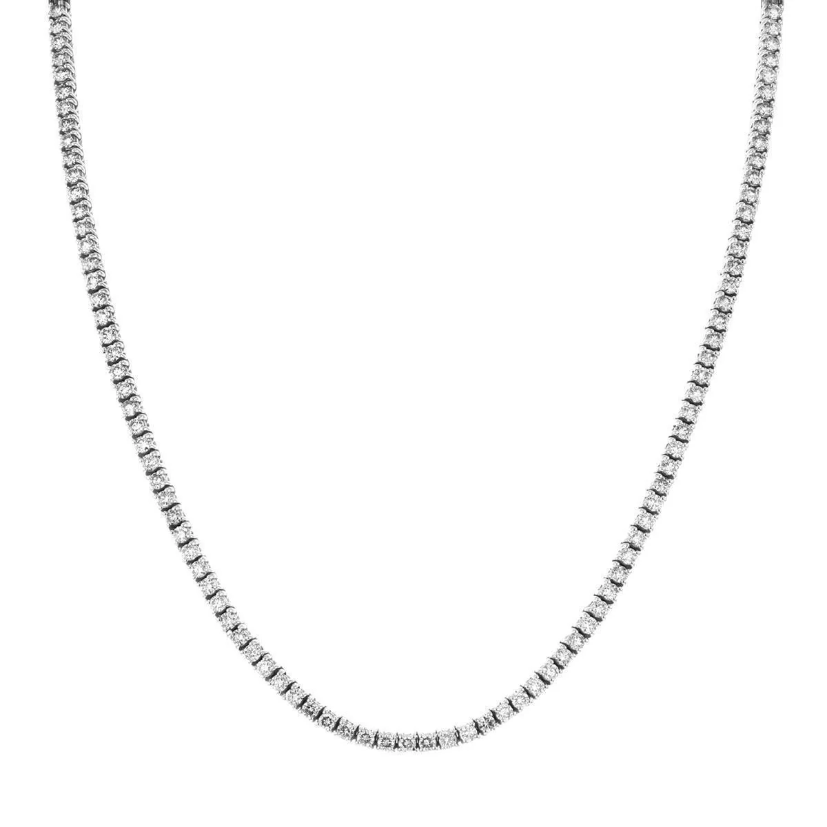 Everyday Diamonds Collection 2.28ct Diamond Tennis Necklace | 9K White Gold - Image 7