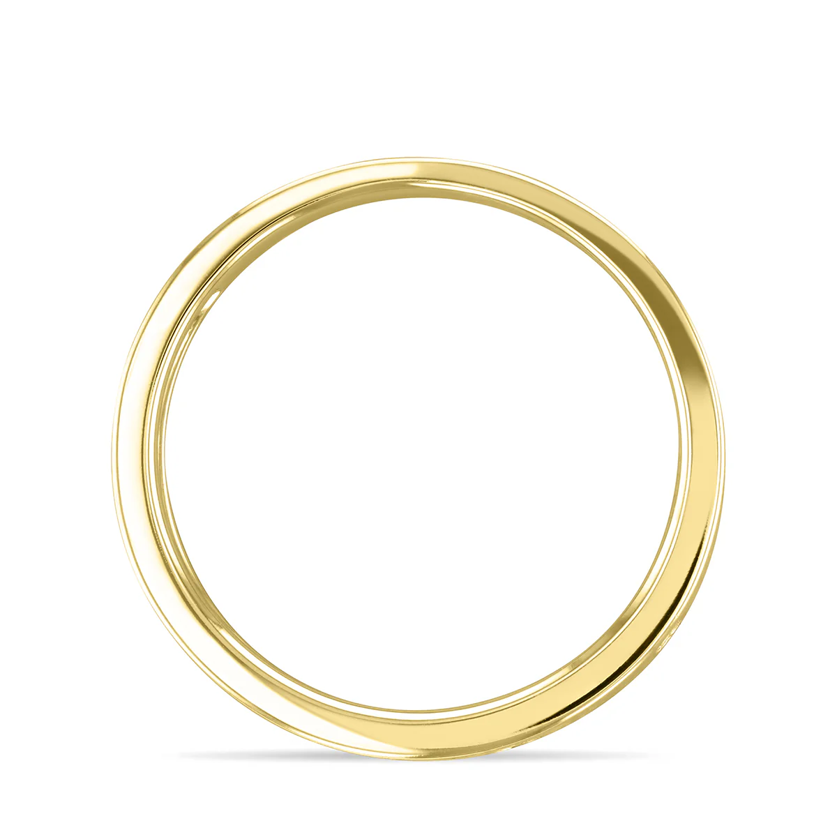 Everyday Diamonds Collection Inlay Diamond Ring | 14K Yellow Gold - Image 4