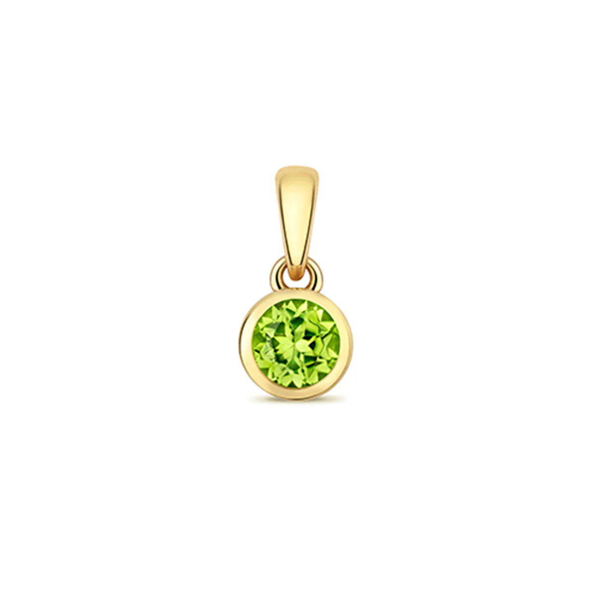 Personalised Birthstone and Star Sign Necklace | 9K Yellow Gold - Image 14