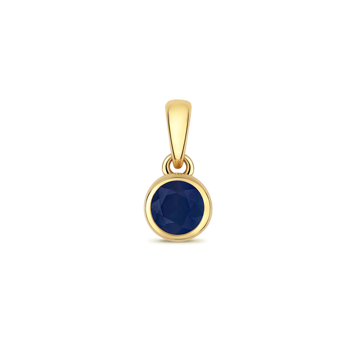Personalised Birthstone and Star Sign Necklace | 9K Yellow Gold - Image 15