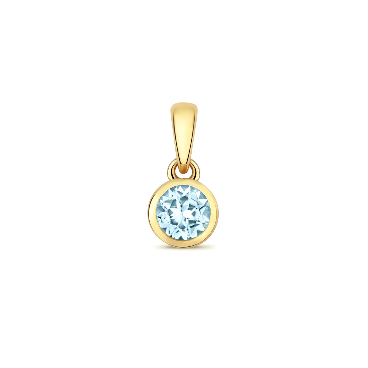 Personalised Birthstone and Star Sign Necklace | 9K Yellow Gold - Image 9