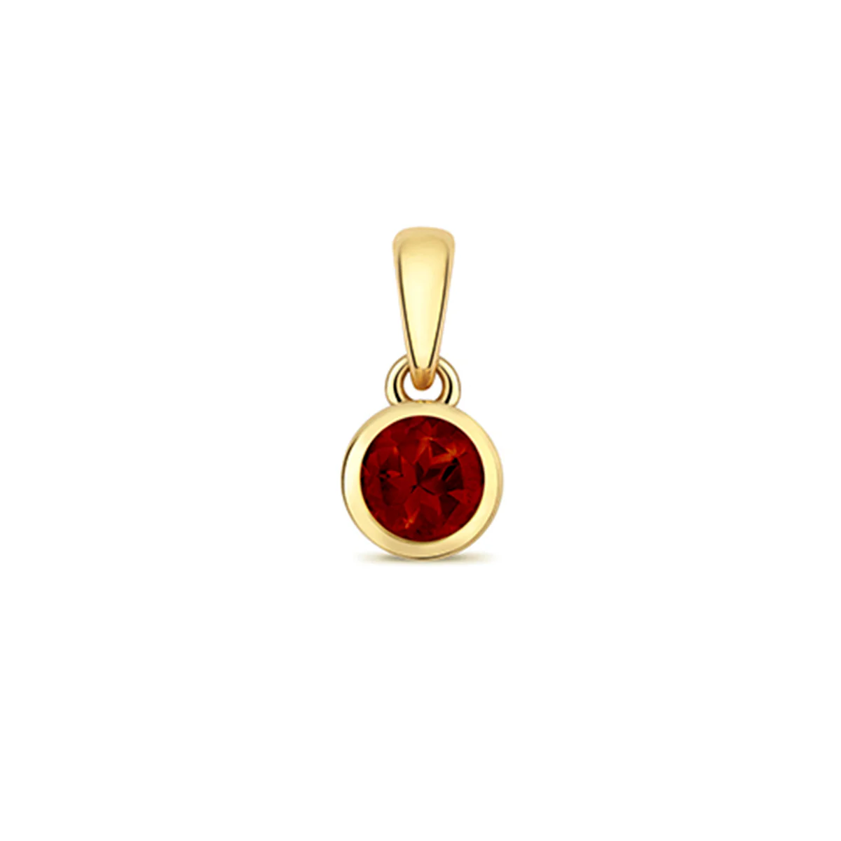 Personalised Diamond Letter and Birthstone Pendant | 9K Yellow Gold - Image 10