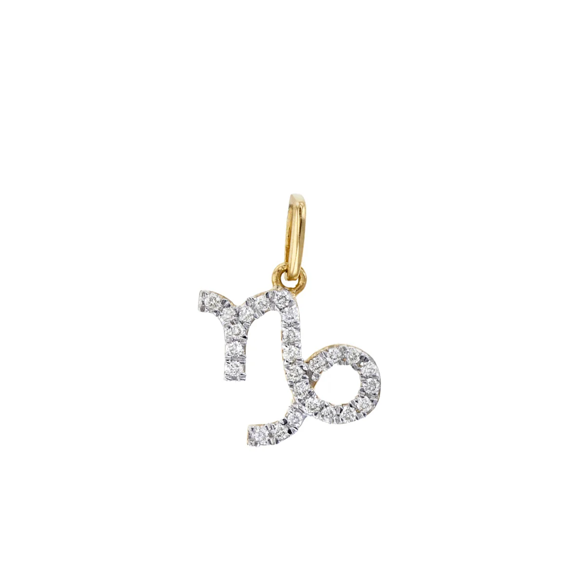 Personalised Diamond Zodiac Charm | 9K Yellow Gold - Image 10