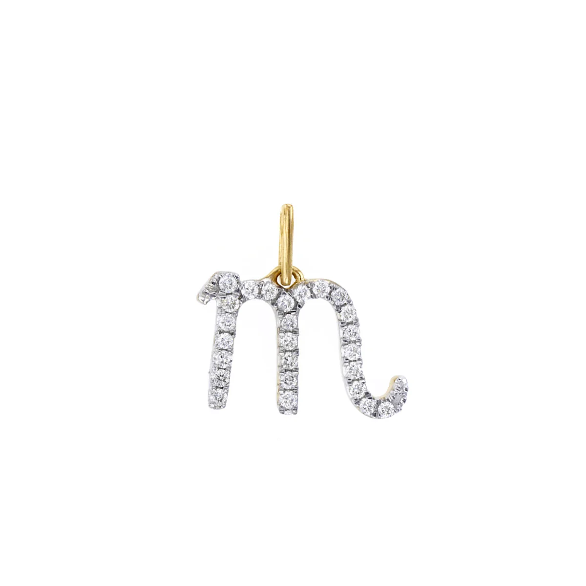 Personalised Diamond Zodiac Charm | 9K Yellow Gold - Image 8