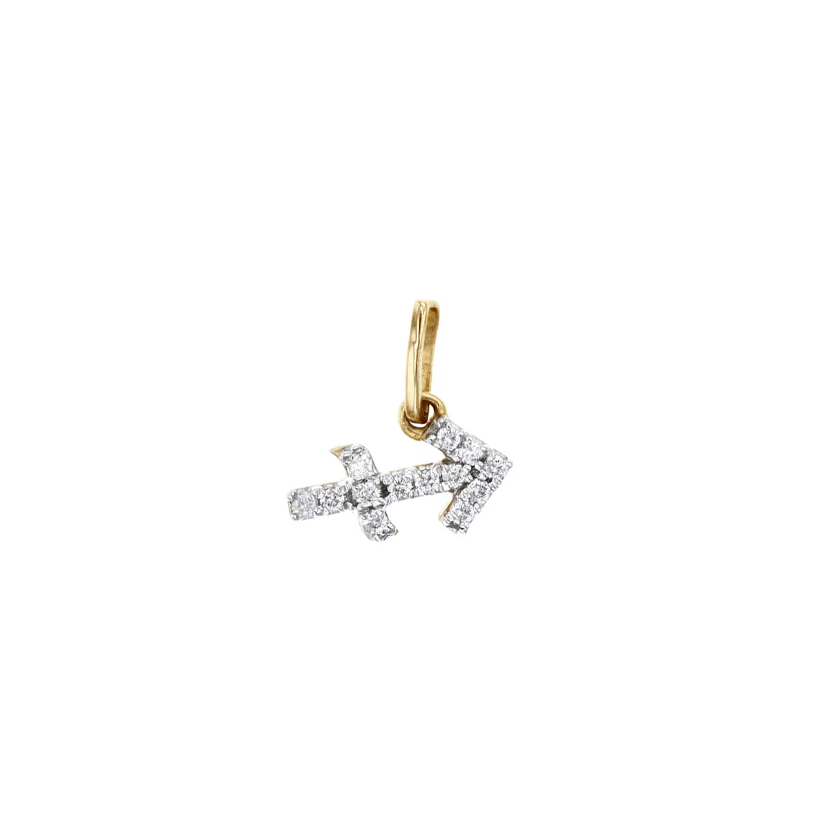 Personalised Diamond Zodiac Charm | 9K Yellow Gold - Image 9