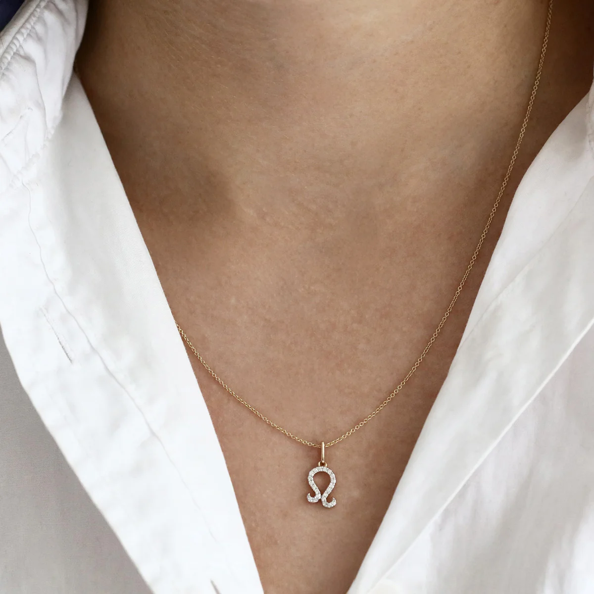 Personalised Diamond Zodiac Pendant | 9K Yellow Gold - Image 10