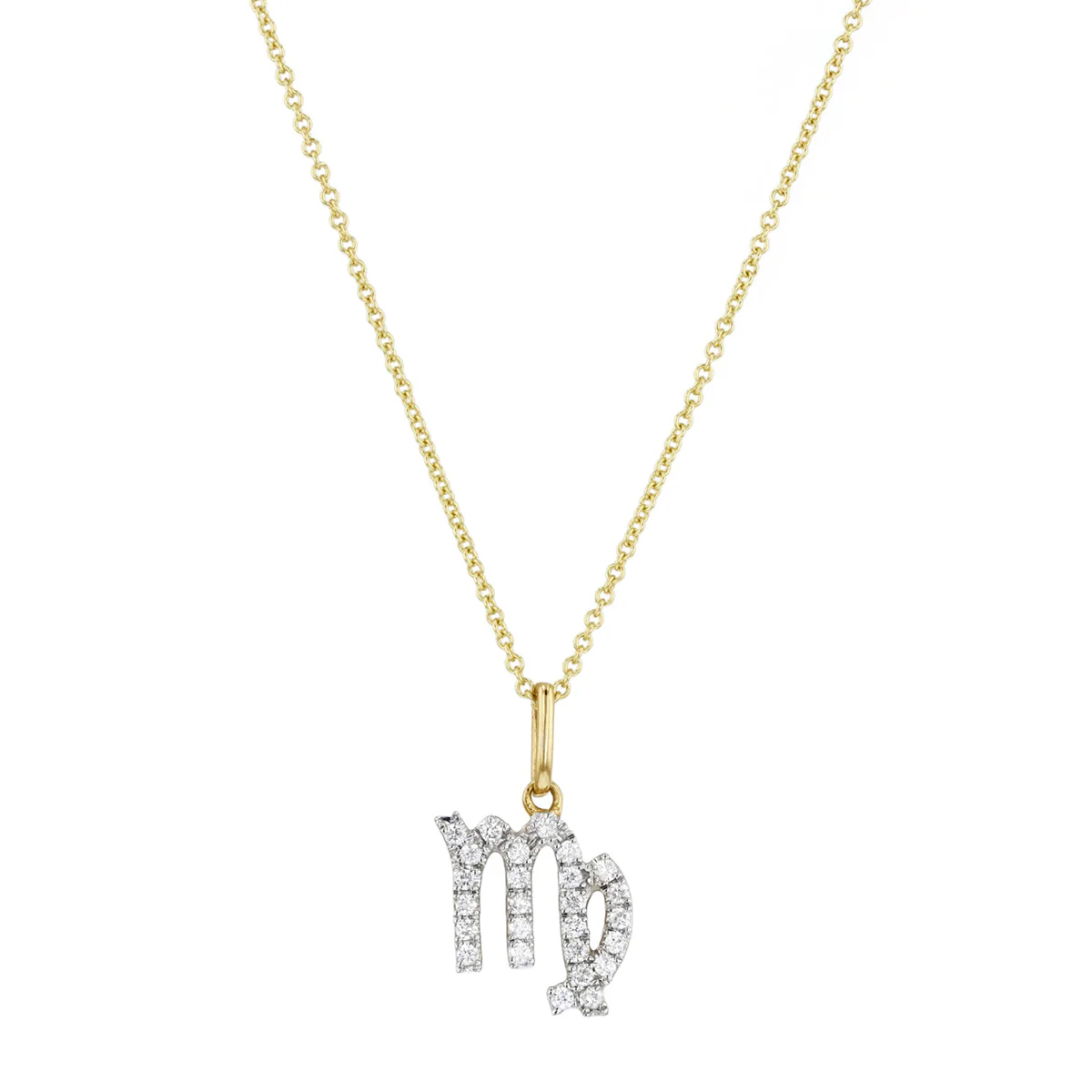 Personalised Diamond Zodiac Pendant | 9K Yellow Gold - Image 11
