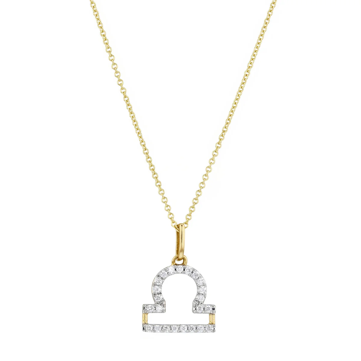 Personalised Diamond Zodiac Pendant | 9K Yellow Gold - Image 13