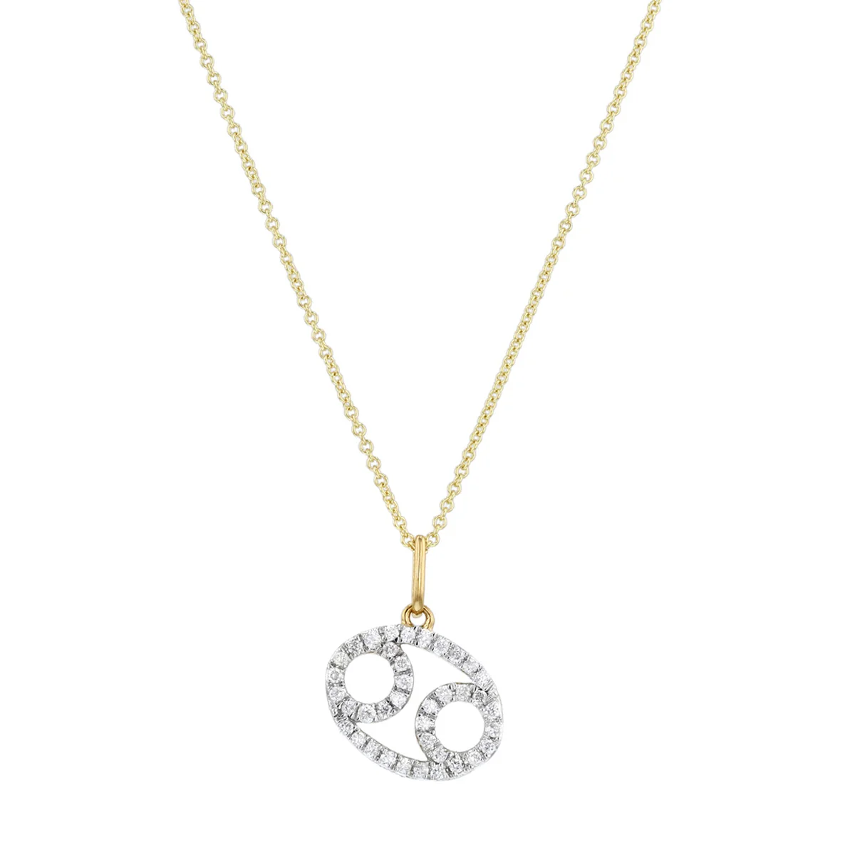 Personalised Diamond Zodiac Pendant | 9K Yellow Gold - Image 7