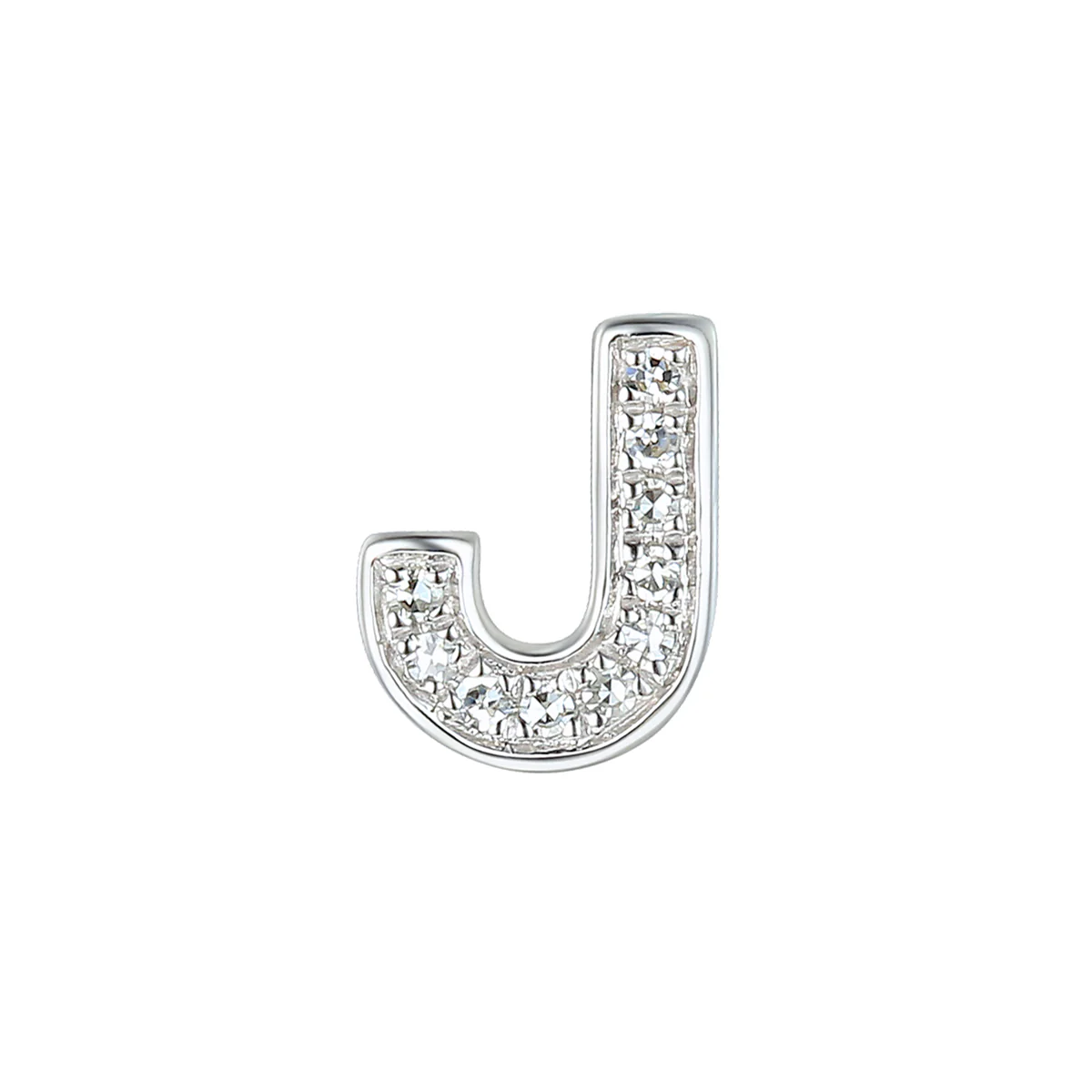 Personalised Luxury Diamond Double Letter Necklace | 9K White Gold - Image 10