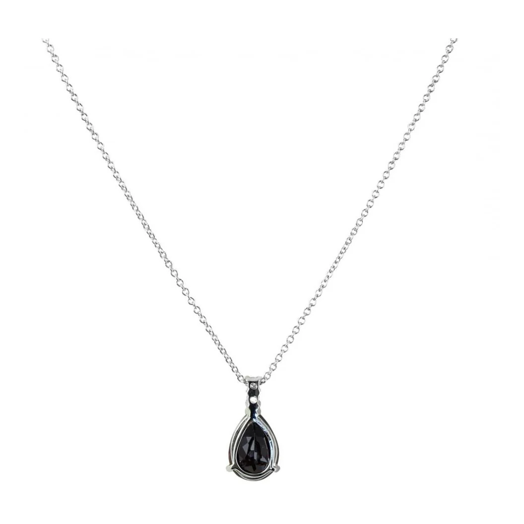 Pink Tourmaline Pendant With Diamonds - Image 3