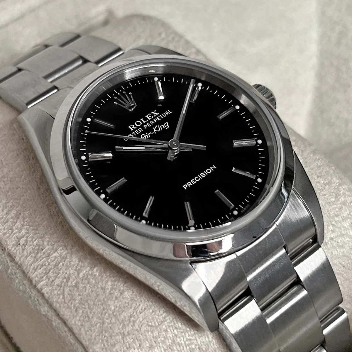 Rolex, Air-King 34, Oystersteel | Pre-Owned | 14000M - 2003 - Image 11