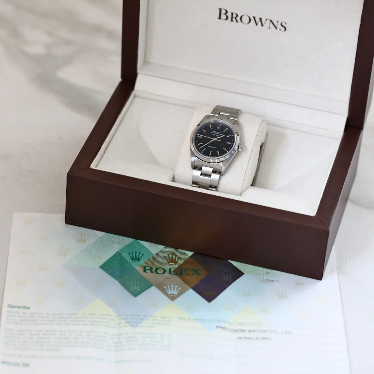 Rolex, Air-King 34, Oystersteel | Pre-Owned | 14000M - 2003 - Image 9