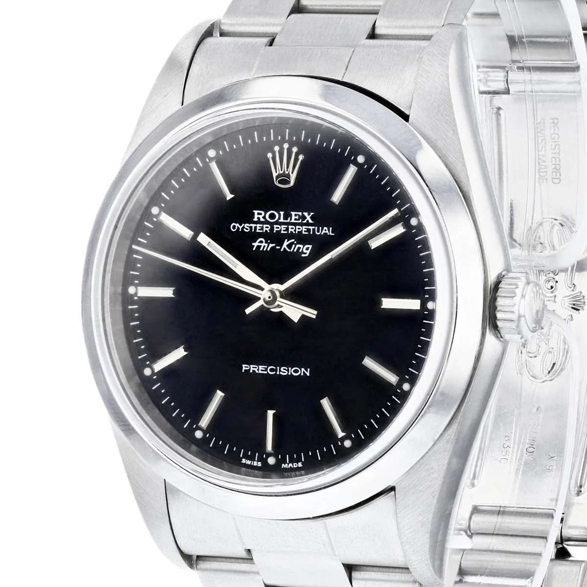 Rolex, Air-King 34, Oystersteel | Pre-Owned | 14000 - 1999 - Image 3