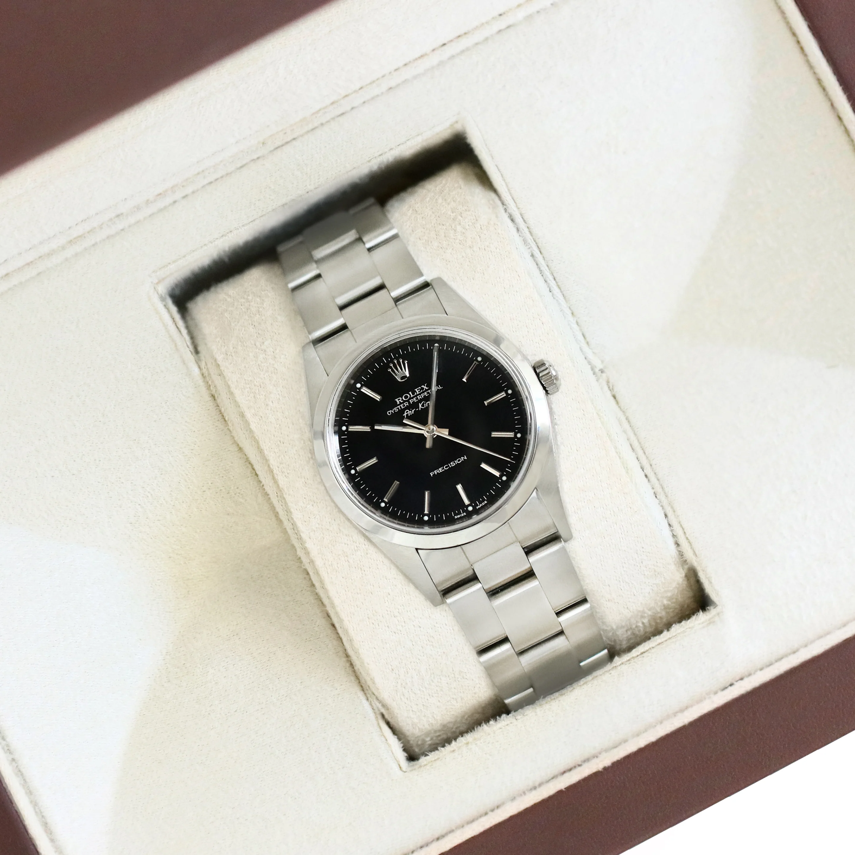 Rolex, Air-King 34, Oystersteel | Pre-Owned | 14000 - 1999 - Image 7
