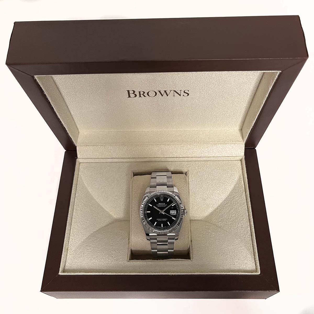 Rolex, Datejust 36, White Rolesor | Pre-Owned | 116234 - 2017 - Image 6