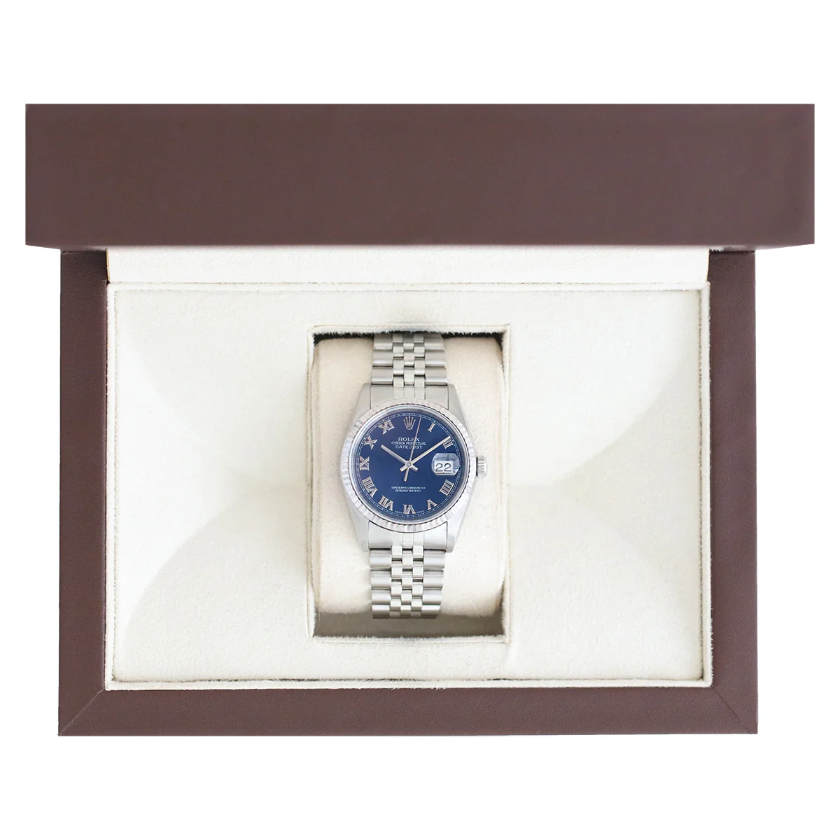 Rolex, Datejust 36, White Rolesor | Pre-Owned | 16234 - 1999 - Image 6