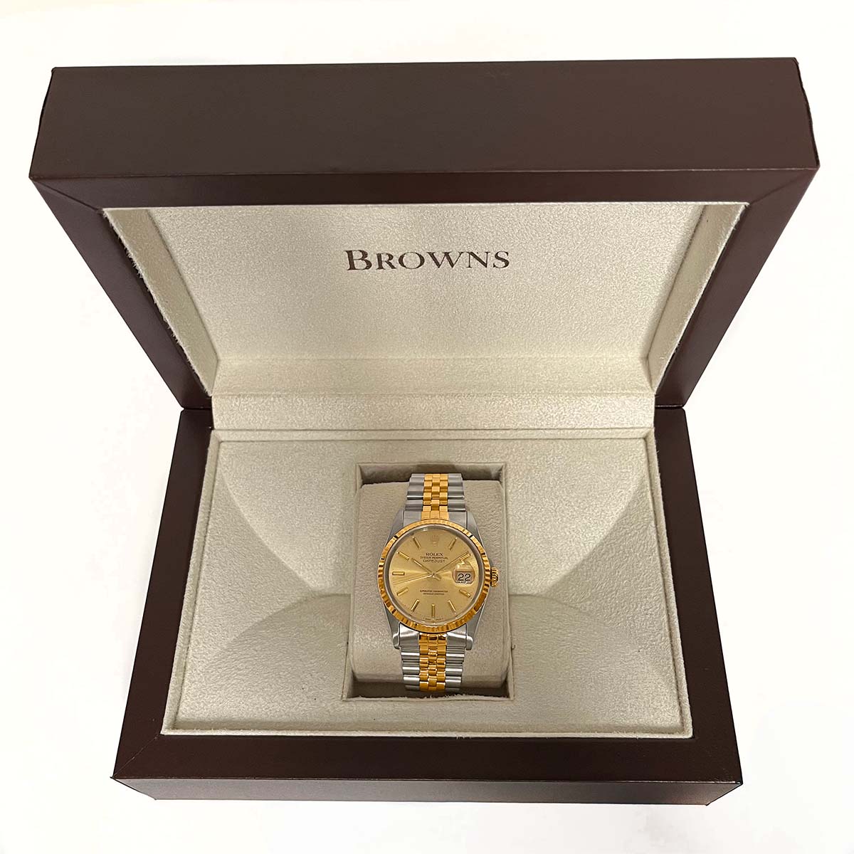 Rolex, Datejust 36, Yellow Rolesor | Pre-Owned | 16233 - 1992 - Image 6