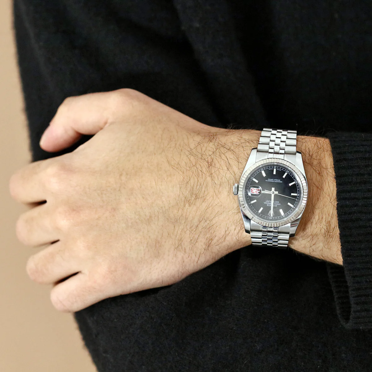 Rolex, Datejust 36, White Rolesor | Pre-Owned | 116234 - 2006 - Image 7