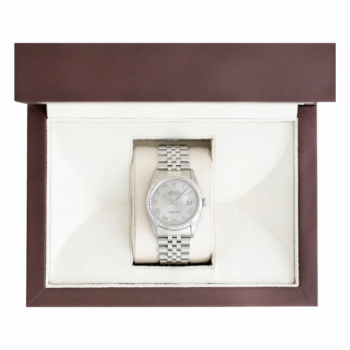 Rolex, Datejust 36, White Rolesor | Pre-Owned | 16234 - 1996 - Image 6