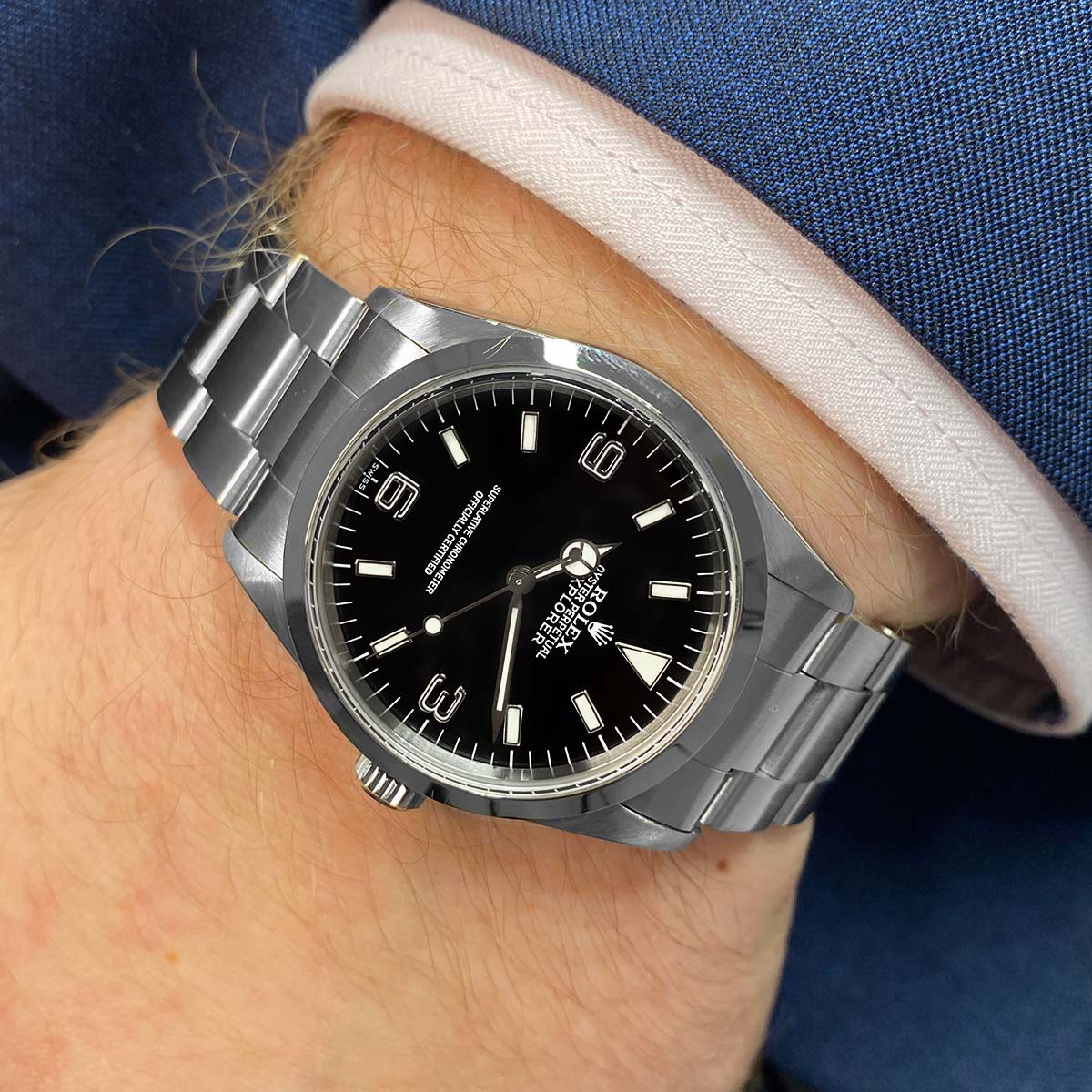 Rolex, Explorer, Oystersteel | Pre-Owned | 14270 - 1999 - Image 7