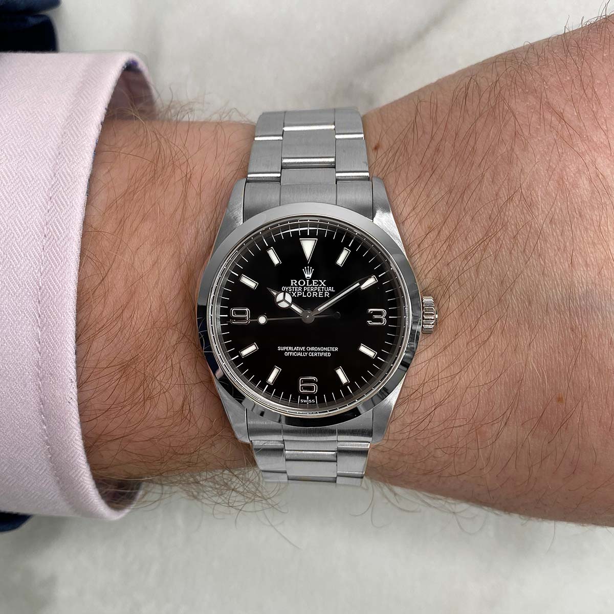 Rolex, Explorer, Oystersteel | Pre-Owned | 14270 - 1999 - Image 8
