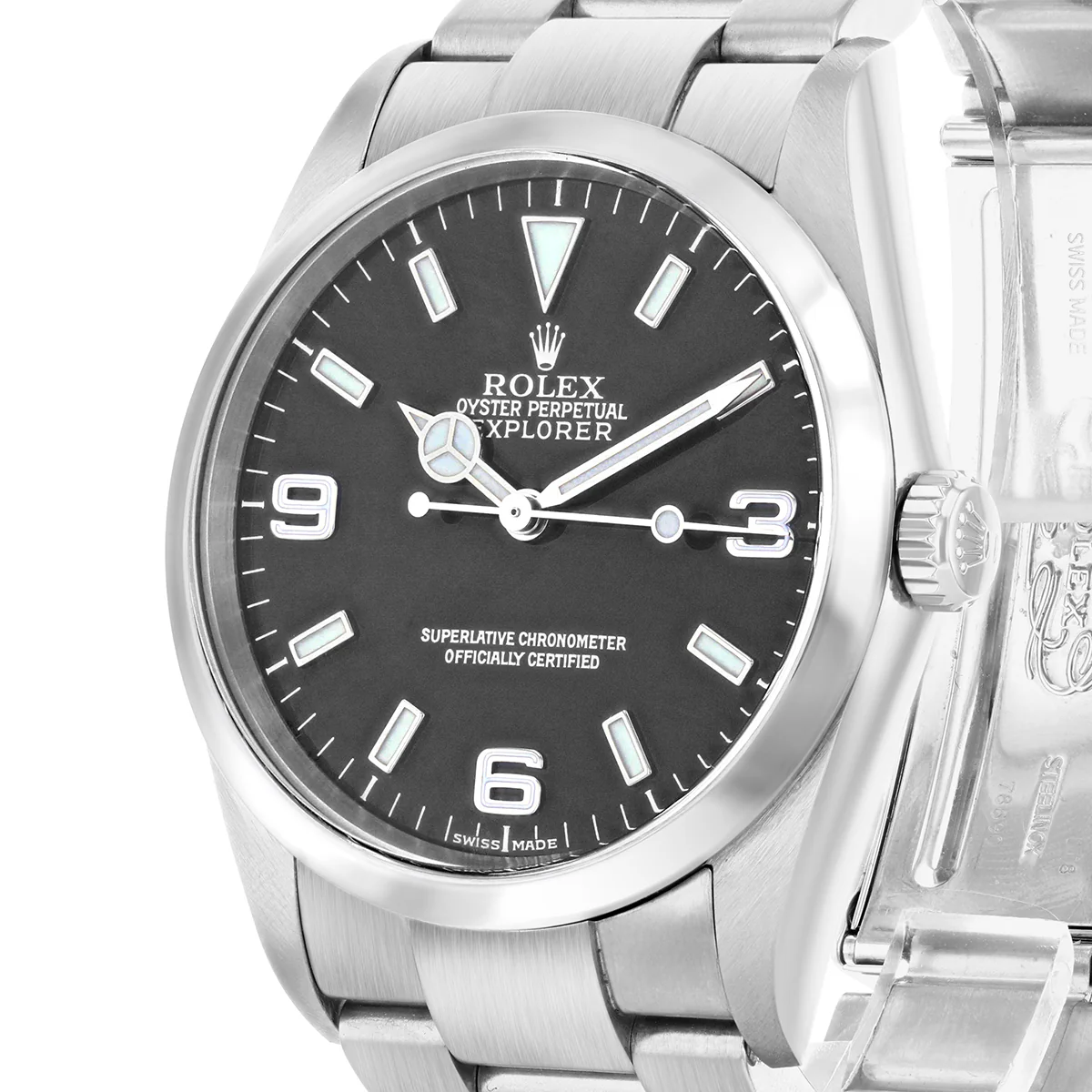 Rolex, Explorer, Oystersteel | Pre-Owned | 114270 - 2002 - Image 3