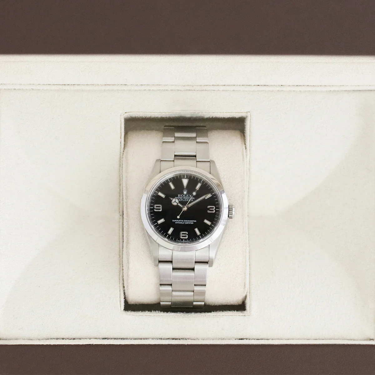 Rolex, Explorer, Oystersteel | Pre-Owned | 114270 - 2002 - Image 7