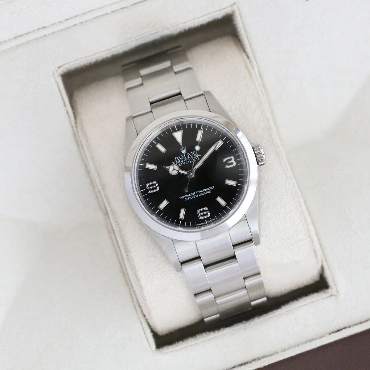Rolex, Explorer, Oystersteel | Pre-Owned | 114270 - 2002 - Image 8