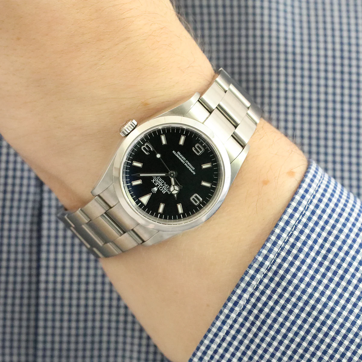 Rolex, Explorer, Oystersteel | Pre-Owned | 114270 - 2002 - Image 9