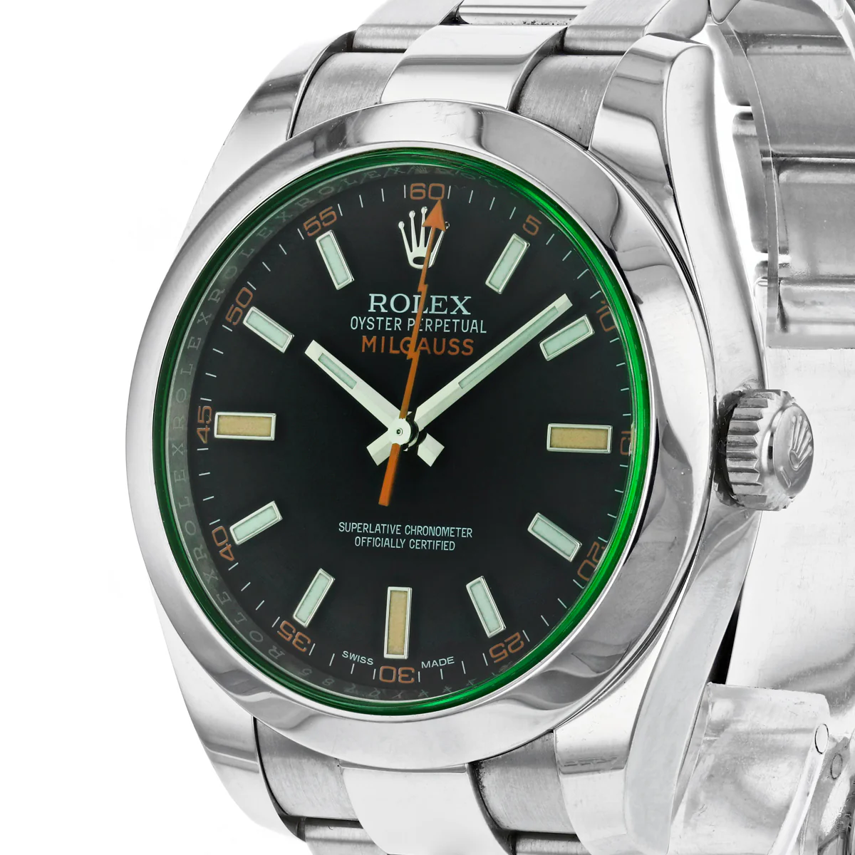 Rolex, Milgauss, Oystersteel | Pre-Owned | 116400GV - 2014 - Image 2