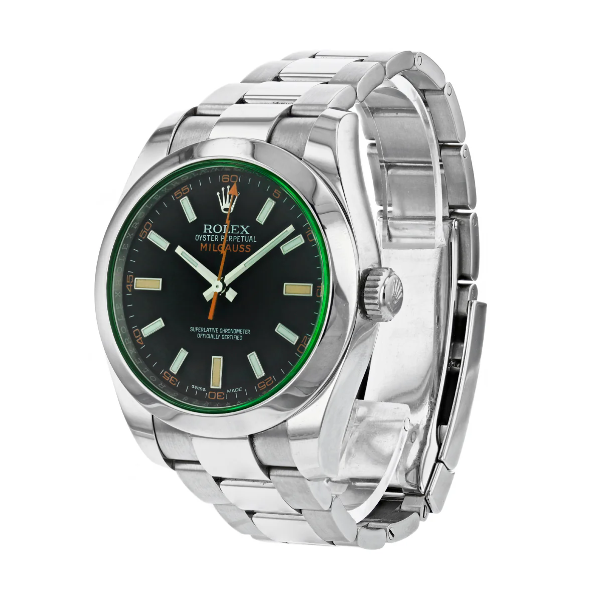 Rolex, Milgauss, Oystersteel | Pre-Owned | 116400GV - 2014 - Image 3