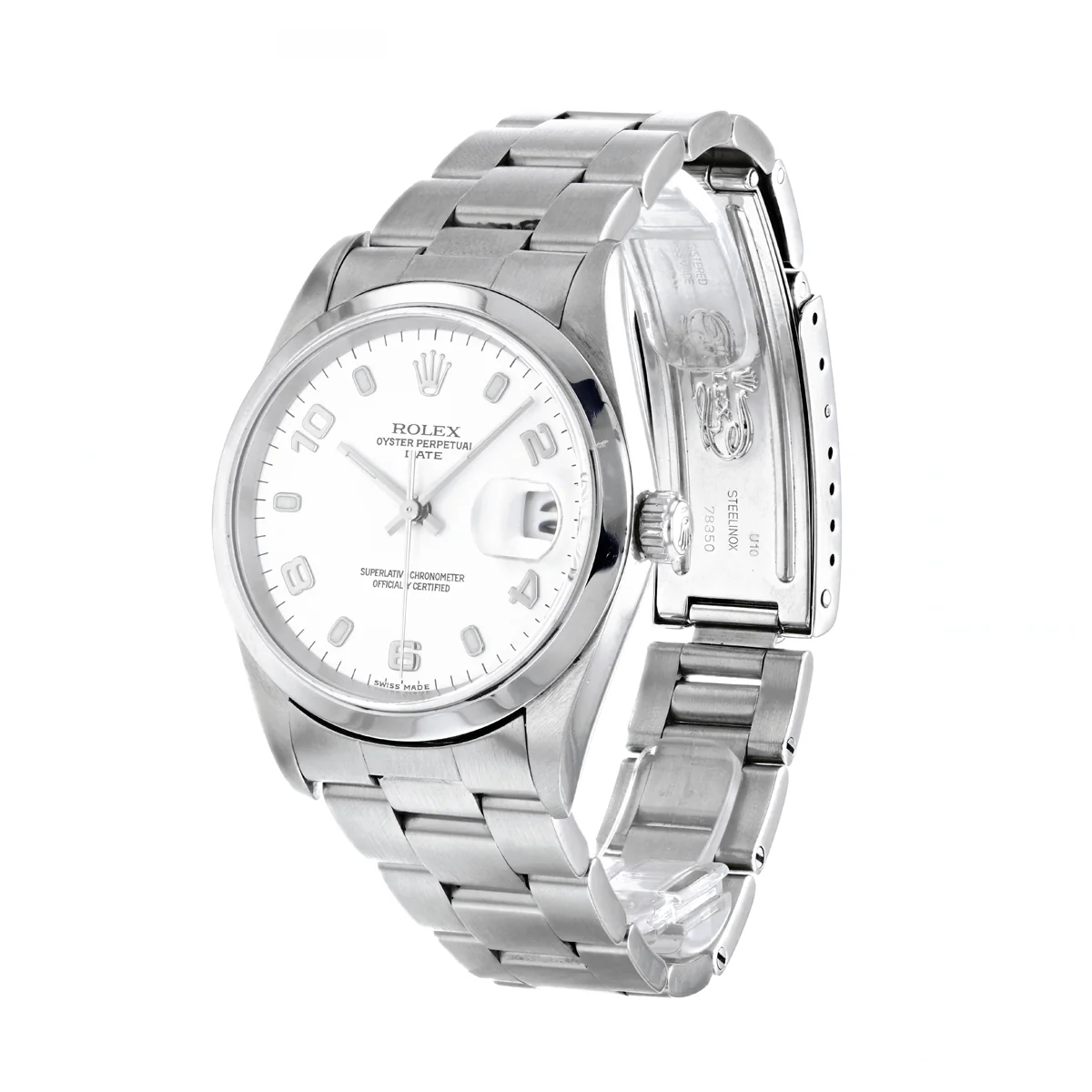 Rolex, Date 34, Oystersteel | Pre-Owned | 15200 - 1999 - Image 3