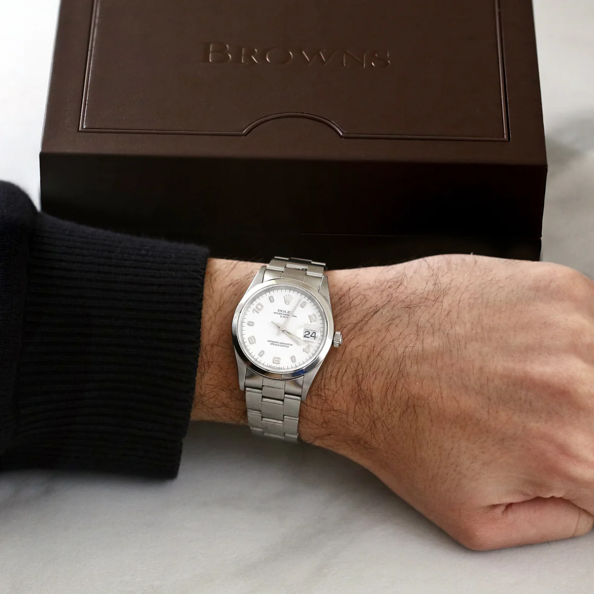 Rolex, Date 34, Oystersteel | Pre-Owned | 15200 - 1999 - Image 8